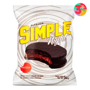 ALFAJOR FANTOCHE SIMPLE DAY 50 GRS X 12 UNIDADES (CAJA)