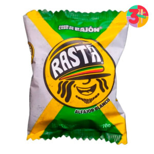 ALFAJOR RASTA BLANCO 24 UN (CAJA)