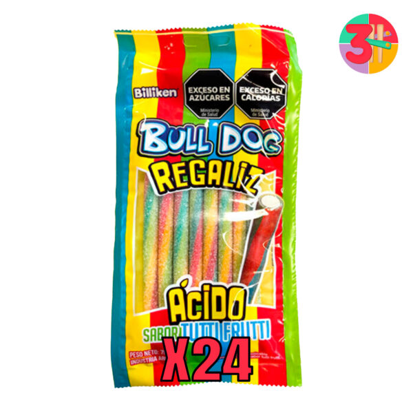 CARAMELO BULLDOG REGALIZ TUTTI TUTTI 75 GRS