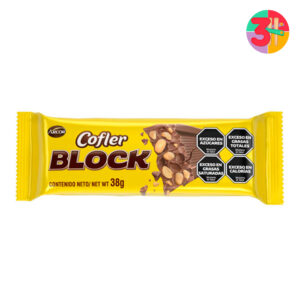 CHOCOLATE ARCOR BLOCK 38 G X 20 UNIDADES (CAJA)