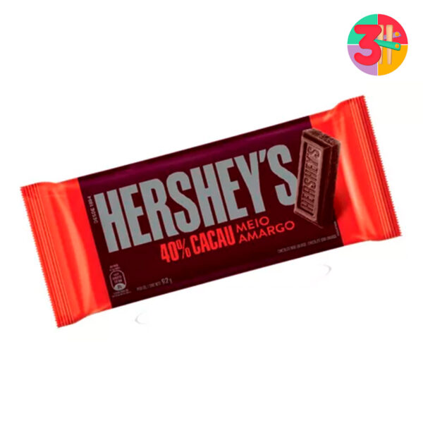 CHOCOLATE HERSHEYS SEMI AMARGO 40 % 92 GRS