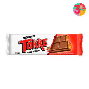 CHOCOLATE TOKKE DULCE DE LECHE 72 GRS