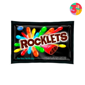 CONFITES ARCOR ROCKLETS 20 G X 24 UNIDADES (CAJA)