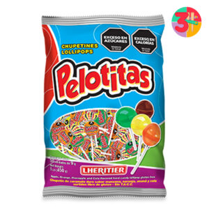 CHUPETIN LHERITIER PELOTITAS FRUTAL 50U