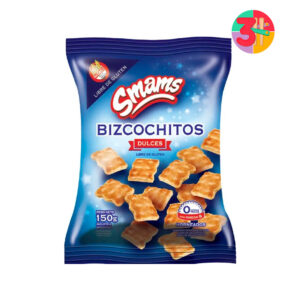 BIZCOCHO SMAMS DULCE 150 GRS