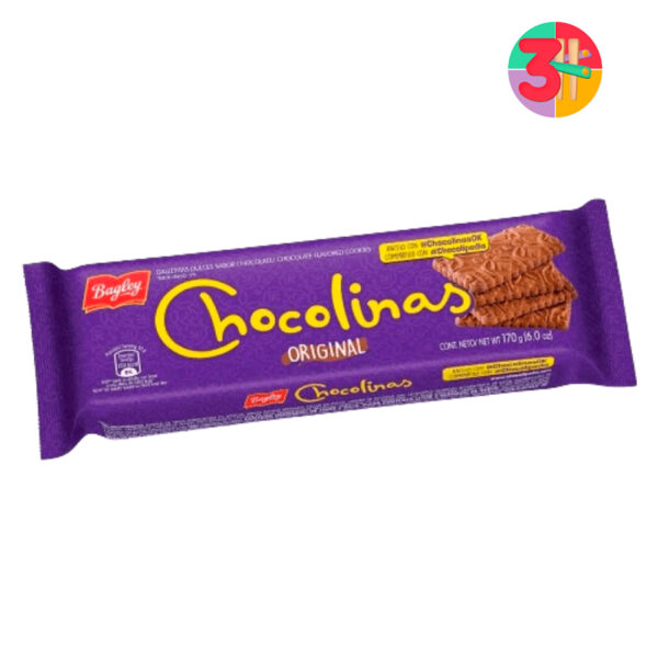 GALLETITA ARCOR CHOCOLINAS 170 GRS X 40 UNIDADES (CAJA)