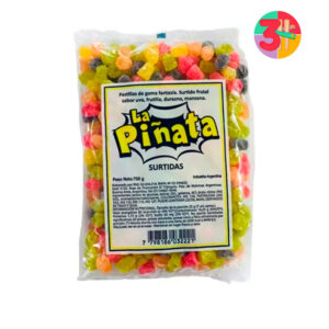 GOMA PIÑATA FRUTAL 700 GRS