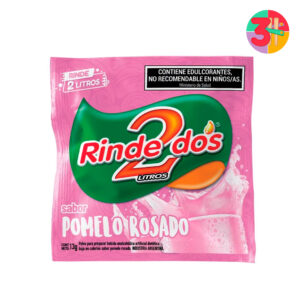 JUGO RINDE 2 POMELO 15 GRS X 20 UNIDADES (CAJA)