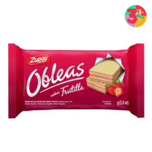 OBLEA ZUPAY FRUTILLA 50 GRSX 54 UNIDADES (CAJA)