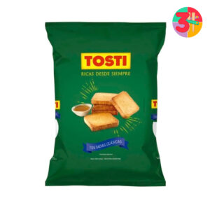 TOSTADA TOSTI CLASICA 200 G X 12 UNIDADES (CAJA)