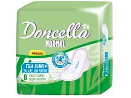 TOALLA DONCELLA NORMAL CON ALAS CON DEO 8UN (VERDE)